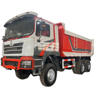 Camion à benne basculante d'occasion SHACMAN 10 roues 20 mètres cubes 6X6 de haute qualité, d'origine chinoise, le moins cher d'Afrique et de la Guyane, à vendre