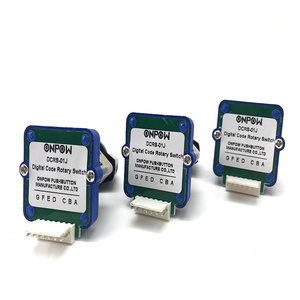 สวิตช์โรตารี่แบบดิจิตอลรหัสไบนารี HT366 DCRS-01J พร้อมปุ่มพลาสติกสำหรับควบคุมอุตสาหกรรม รุ่น DCRS-01J DCRS-01J สำหรับควบคุมอุตสาหกรรม HT3 - Product Image 5