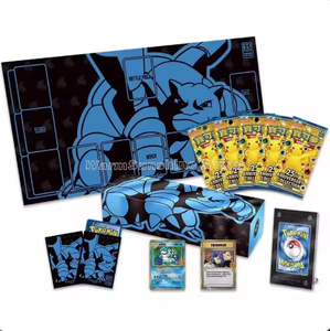 Zhu & zi chinois Pokémon Eevere Tcg <span class=keywords><strong>carte</strong></span> PTCG <span class=keywords><strong>Pikachu</strong></span> 151 cartes boîte à gemmes VOL.2 Pack salle de diffusion en direct Amine jeu enfant cadeau - Product Image 3