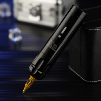 Draadloze elektrische professionele permanente make-up pen cartridge naalden wegwerp wenkbrauwen lippen tattoo rotatiepistool aluminiumlegering