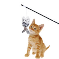 Jouets pour chats en sisal et plumes, style dessin animé classique, vente en gros du fabricant
