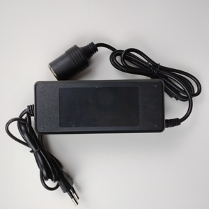 Ac/DC cung cấp điện kép Adapter 12V 8A Máy tính để bàn & xe được xây dựng trong Fan Thuốc lá nhẹ hơn Adapter cho thuận tiện Máy tính để bàn xe sạc - Product Image 5