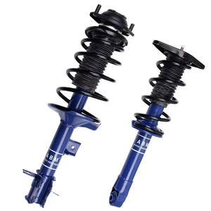 Ammortizzatori ABM per <span class=keywords><strong>Peugeot</strong></span> <span class=keywords><strong>206</strong></span> 2.0L, anteriori e posteriori, regolabili in morbidezza e rigidità, nuovi, blu - Product Image 1