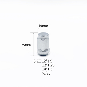 35 mét Universal Car Bánh Xe Nut 21 mét Phụ Kiện Xe Hơi Sửa Đổi Đặc Biệt Nut - Product Image 2