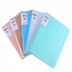 High Quality PVC Art <b>Portfolio</b> Display Book <b>Folder</b> with 60 Pockets Gold Supplier for Document Presentation - Product Image 1