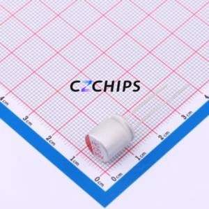 Condensador Sólido HG1V277M1012PC, Componente de Orificio Pasante (THT), D10xL12mm 270uF 20% 35V 5mm - Product Image 1