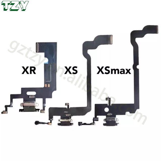 Mobile Phone USB Charging Port Flex Cable for iphone X/xs/xr/xs Max Dock Connector USB Charger Plug Flex Replacement