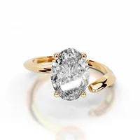 Bague en argent sterling 925 MuShan Designer Jewelry, avec moissanite ronde, magnifique bague pour femmes, plaquée or 18 carats, MST Patent Fine Rings
