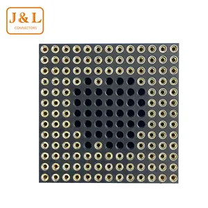 Hot Wholesale PIN grid array sockets 2.54 pitch 206PIN solder tail/inter connector pin PGA socket connector