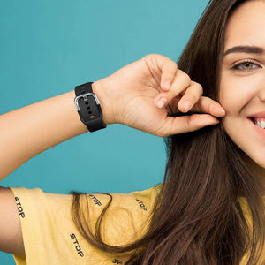 <span class=keywords><strong>Bracelet</strong></span> <span class=keywords><strong>en</strong></span> <span class=keywords><strong>Silicone</strong></span> <span class=keywords><strong>pour</strong></span> Samsung <span class=keywords><strong>Galaxy</strong></span> <span class=keywords><strong>Watch</strong></span>, 20mm, 22mm, 42mm, 46mm, <span class=keywords><strong>Active2</strong></span>, 40mm, 44mm, Gear S2 S3 - Product Image 3