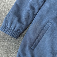 Veste en daim polaire personnalisée de haute qualité pour homme, réversible, coupe-vent, manteau d'hiver chaud, veste d'extérieur pour homme
