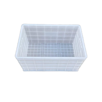 Panier en plastique de haute qualité, résistant, écologique, fabriqué par le fabricant OEM, caisse en plastique maillée, contenants en plastique étanches pour fruits