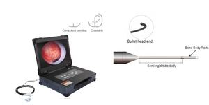 Hd350 fhd एंडोस्कोप कैमरा सिस्टम डिस्पोजेबल यूरेटरस्कोप/साइस्टोस्कोप के साथ - Product Image 2