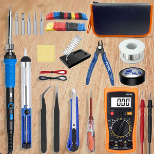 Ensemble de fer à souder électrique 60W stylo de cautérisation électrique pyrographe gourde kit de gravure sur bois - Product Image 6