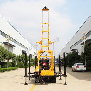 แท่นขุดเจาะน้ำบาดาล HW230L, ความลึกในการขุดเจาะ 230 เมตร, เส้นผ่านศูนย์กลางรูเจาะ 75 มม., แท่นขุดเจาะสำหรับน้ำบาดาล - Product Image 3