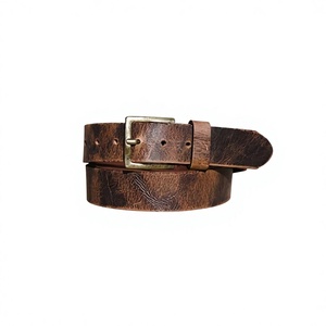 Cinturón de Cuero Vacuno Ecológico con Hebilla de Acero, Cuadrado, Impermeable, de Uso Diario para Hombre, Calidad Premium Personalizada de BS International - Product Image 5