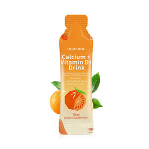 Suplemento de Bebida con Vitamina <span class=keywords><strong>D3</strong></span> y Calcio de la Mejor Calidad, Suministro de Fábrica, Huesos Fuertes y Dientes Saludables, Vitamina para Niños - Product Image 1