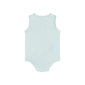 Combinaison bébé sans manches <span class=keywords><strong>OKIDS</strong></span> en fibre de bambou, douce et respirante, unisexe, couleur unie, rafraîchissante - Product Image 3