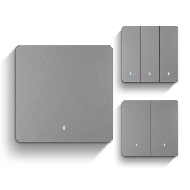 LUONA 2025 WiFi Smart Bar Wall Switch Tuya Smart Light Switch Smart Timer Switch Alexa Google Assistant Compatible Smart Home