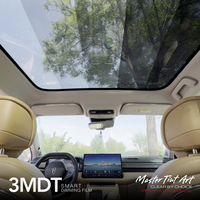 Film intelligent PDLC pour vitres, contrôle à distance, teinte électrique pour voiture, AITO M5 PG40, fenêtre à confidentialité commutable, fournisseur OEM