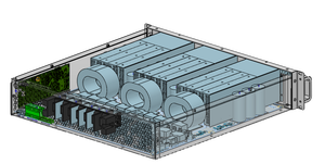 Générateur Statique de Réactifs (VAR) 380V 20Kvar 4L en Acier Galvanisé, Homologué <span class=keywords><strong>EMC</strong></span> CE, Faible Puissance 3% 80dB et Faible Bruit, IP42/54, pour Hôpitaux - Product Image 5