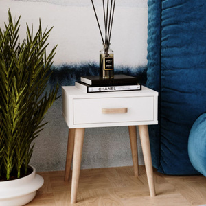 Meubles pour <span class=keywords><strong>la</strong></span> maison, personnalisation, <span class=keywords><strong>table</strong></span> de nuit en MDF, ensemble de 2 tables de nuit, mesa de noche - Product Image 5