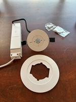3-Stunden-Einbau-LED-Notfall-Downlight, Wiederaufladbare Einbau-UFO-Notleuchte, IP20-zertifiziert, 3W 318lm