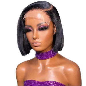 Vietnamese Human Hair <b>Wig</b> Small Cap 200% Density Glueless Lace Front <b>Wig</b> - Product Image 1