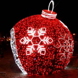 Esterna impermeabile Di <span class=keywords><strong>Natale</strong></span> 3d <span class=keywords><strong>LED</strong></span> motif illuminato filo cornice fatta a mano enorme ornamento gigante arco luci di palla per i centri commerciali - Product Image 3