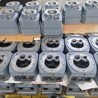 Composants de soupape et de roulement en fonte ductile grise moulée sur mesure par fonderie de grande taille