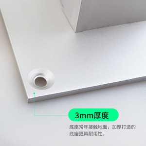<b>Adjustable</b> Furniture <b>Legs</b> Aluminum Alloy Square 38mm Cabinet Support Beam Easy Installation Industrial Design - Product Image 4