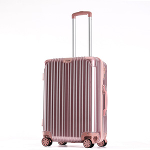 Women's Rolling <b>Suitcase</b> 20 Inch With <b>Lock</b> Universal Wheels Durable Travel Carry On Solid Color Spring 2024 - Product Image 5