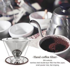 <span class=keywords><strong>Cafetière</strong></span> à <span class=keywords><strong>filtre</strong></span> en acier inoxydable de qualité alimentaire avec support, <span class=keywords><strong>filtre</strong></span> à café en maille avec support, infuseur à café avec support - Product Image 1
