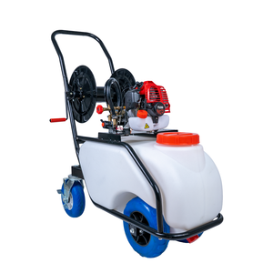 Pulvérisateur de puissance de moteur à essence 50L Pulvérisateur de puissance de moteur à essence de chariot à 4 <span class=keywords><strong>roues</strong></span> pour l'usage de jardin - Product Image 4