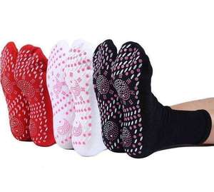 Unisex turmalin kendinden ısıtma çorap kış spor çorapları için manyetik terapi sağlık - Product Image 1