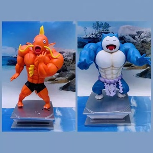 Pet Spirit GK PVC figura de acción conjunto Muscular Magikarp Kabutooth Metal Man Pokmon personajes juguete para Anime Fans viene caja de Color - Product Image 5