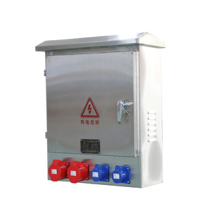 Stainless Steel Outdoor Socket Box 500x600x200 Ip66 Waterproof Industrial Wall Mounted Power Distribution Box - Product Image 4