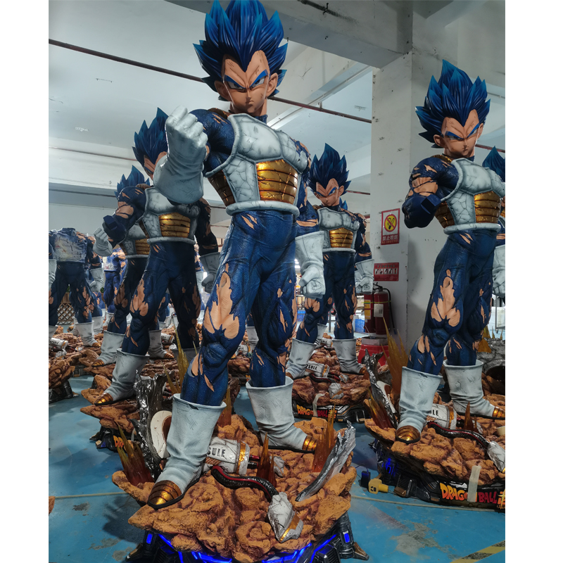 Real Creation Studio ベジータ　等身大サイズ Dragon Ball Super Vegeta Resin Statue - Real Creation Studio