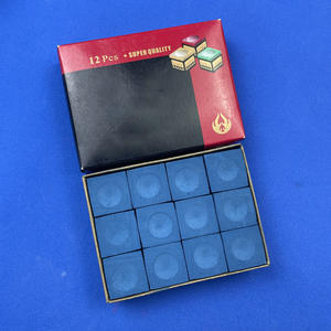 Vente en gros de 12 packs de craies pour table de niveau et billard, accessoires pour queue de billard - Product Image 3