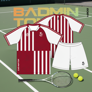 Op maat gemaakte snel drogende korte mouwen tafeltennis volleybal badminton pakken voor heren en dames sportkleding sets gratis sample lage minimale bestelhoeveelheid - Product Image 3