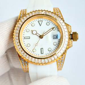 Relojes de Pulsera de Lujo para Hombre, con Moissanita, Mecánicos Automáticos, de Oro, Diseño de Moda, de Alta Calidad, Personalizados al por Mayor - Product Image 3