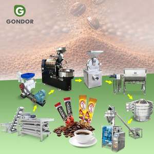 Máquina Industrial para Moler y Mezclar Café en Polvo, Línea de Producción de Extracción de Café/Té, Planta de Procesamiento, 5 Tph - Product Image 1