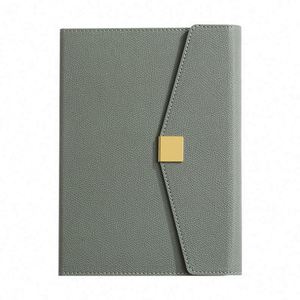 Customized PU <b>Leather</b> <b>Cover</b> Diary Business Loose-leaf <b>A5</b> Journal Binder <b>Notebook</b> Planner - Product Image 1