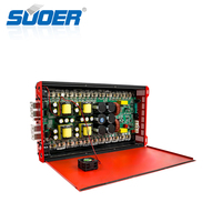 Amplificateur de voiture professionnel monobloc Suoer BP-8000 24000W avec grande puissance RMS de 8000 watts