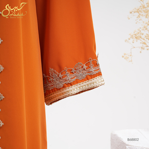 EID Middle East Custom Stones Embroidery <strong>Kaftans</strong> <strong>Dress</strong> Ramadan High End Luxury <strong>Moroccan</strong> Caftan <strong>Dress</strong> <strong>Kaftan</strong> - Product Image 3