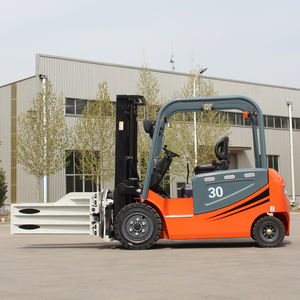 Limited-time Offer New Energy Forklift 4Wd Hydraulic Forklift Farm Logistics Balance Weight Electric Forklift With Clamp - Product Image 2