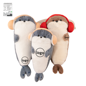 Customizable Plush Toys Cute Pillow PP Cotton Plush Doll Bedside Pillow Pad Custom logo Packaging Label Hanging Tag - Product Image 4