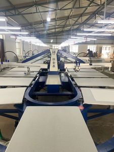 High Speed Latest Products Multicolor Automatic Garment <strong>Screen</strong> <strong>Printing</strong> <strong>Machine</strong> Factory Sell - Product Image 4