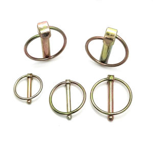 Goupille de verrouillage de sécurité en acier avec revêtement en zinc jaune de haute qualité - Product Image 6