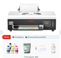 Pengiriman Gratis Printer Mini Desktop Portabel Procolored F8 CE L800 A4 Imprimante Tekstil Printer Dtf A4 untuk Bisnis Baru